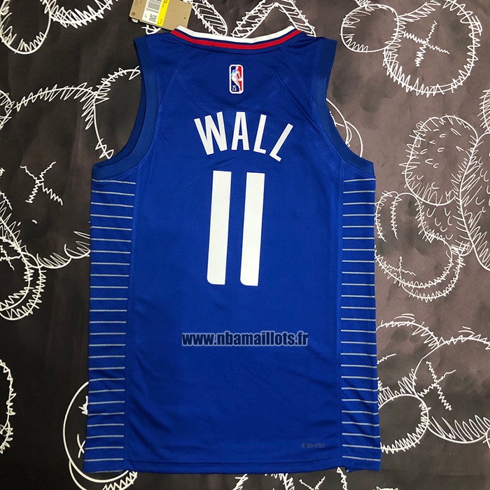Maillot Los Angeles Clippers John Wall NO 11 Icon 2020-21 Bleu
